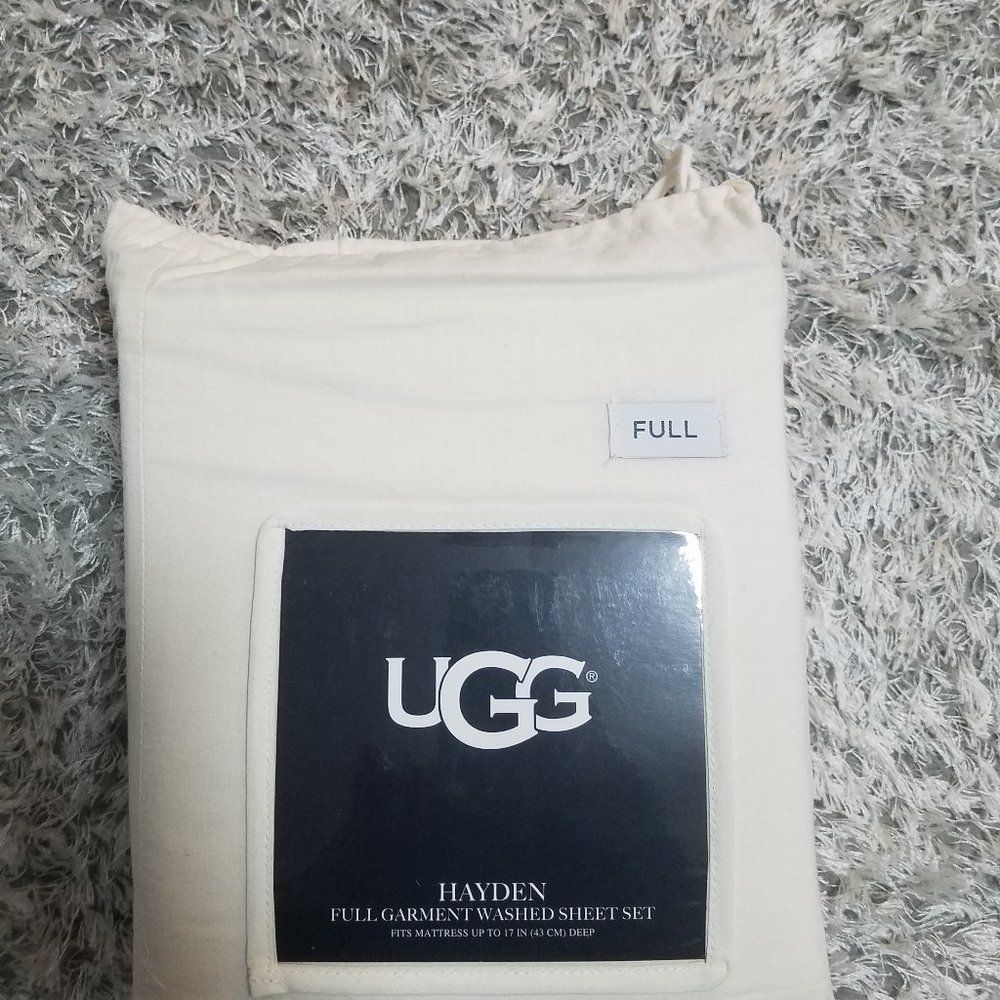 UGG Hayden Garment Washed Sheet Set - Full